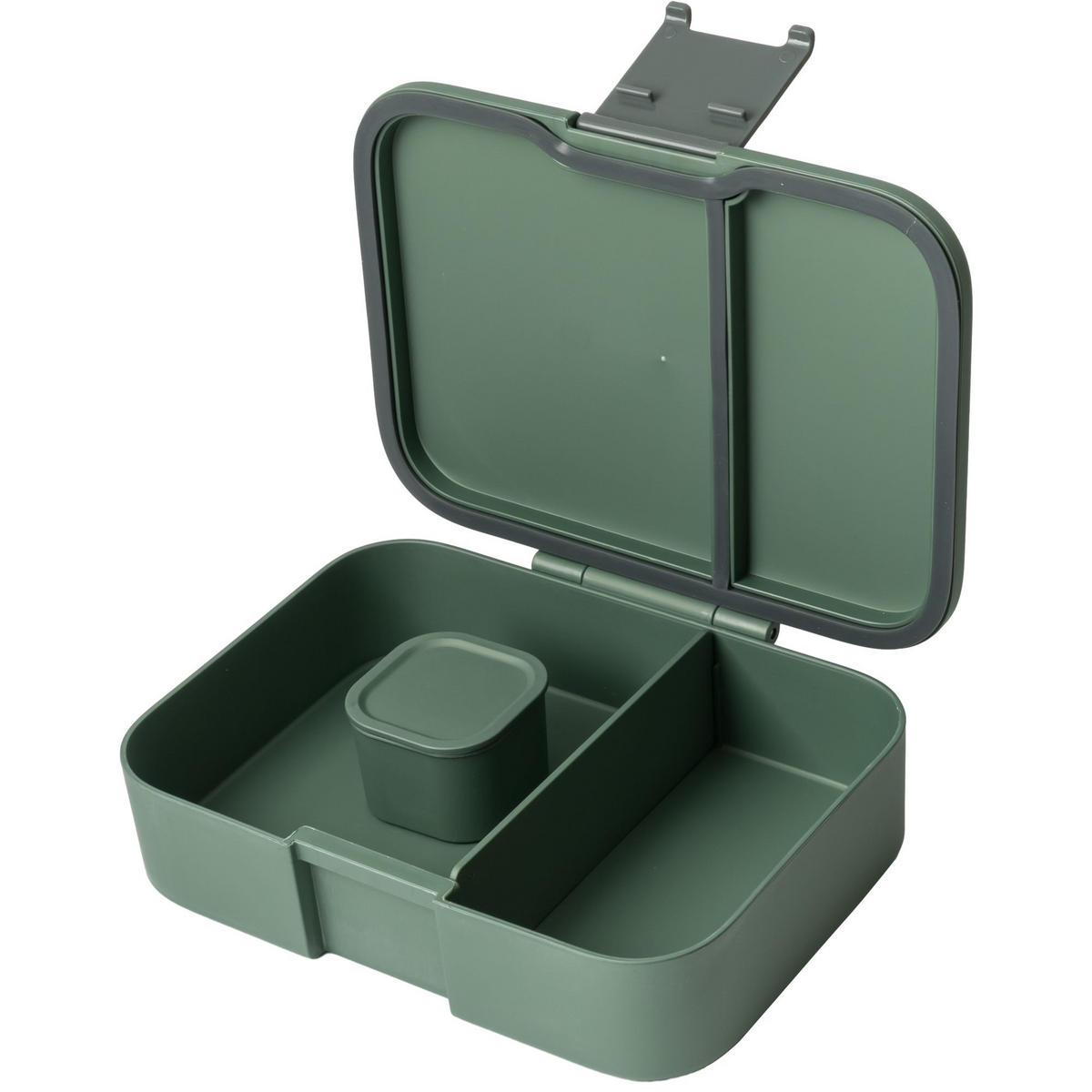LUNCHBOX  1 l  - zöld, Basics, műanyag/természetes anyagok (21,6/16,4/5,7cm) - Homeware Profession.