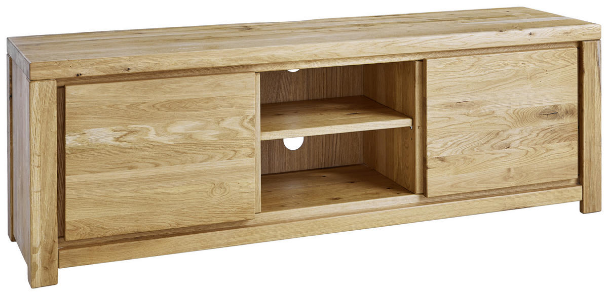 LOWBOARD  in 150/50/40 cm  - Natur, Holz (150/50/40cm) - Linea Natura