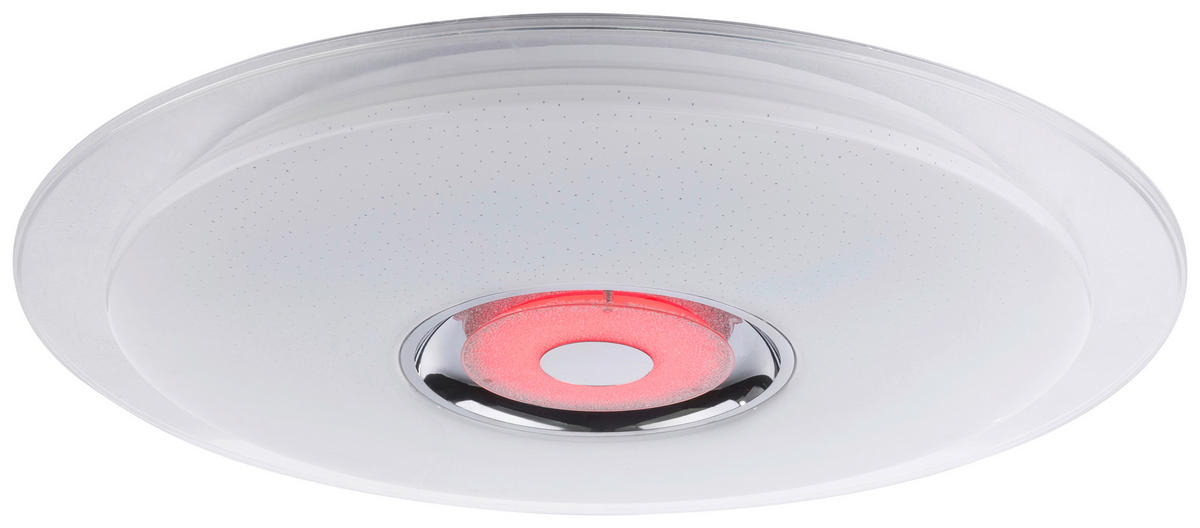 LED-DECKENLEUCHTE  Smart 60/6,1 cm   - Klar/Opal, Basics, Kunststoff/Metall (60/6,1cm) - Novel