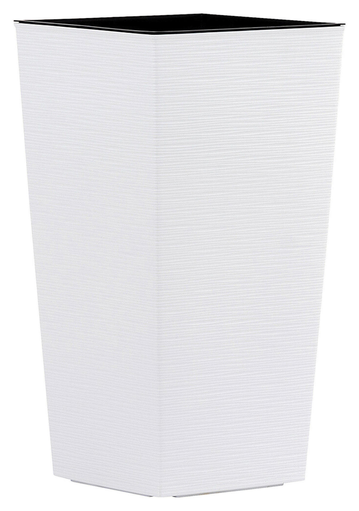 PFLANZENTOPF  - Weiß, Basics, Kunststoff (30/57/30cm) - Siena Garden