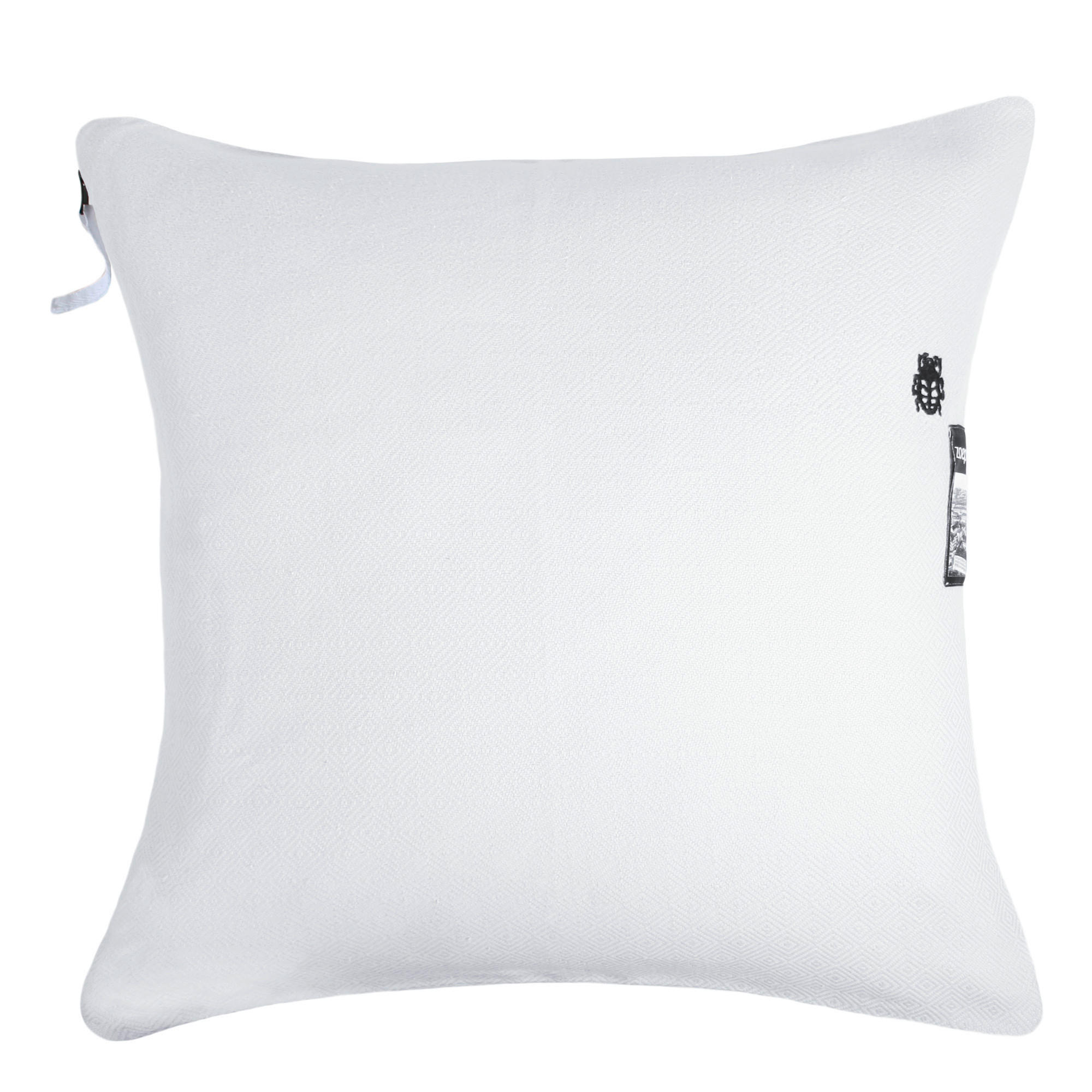 KISSENHÜLLE 40/40 cm  - Weiß, Basics, Textil (40/40cm) - Zoeppritz