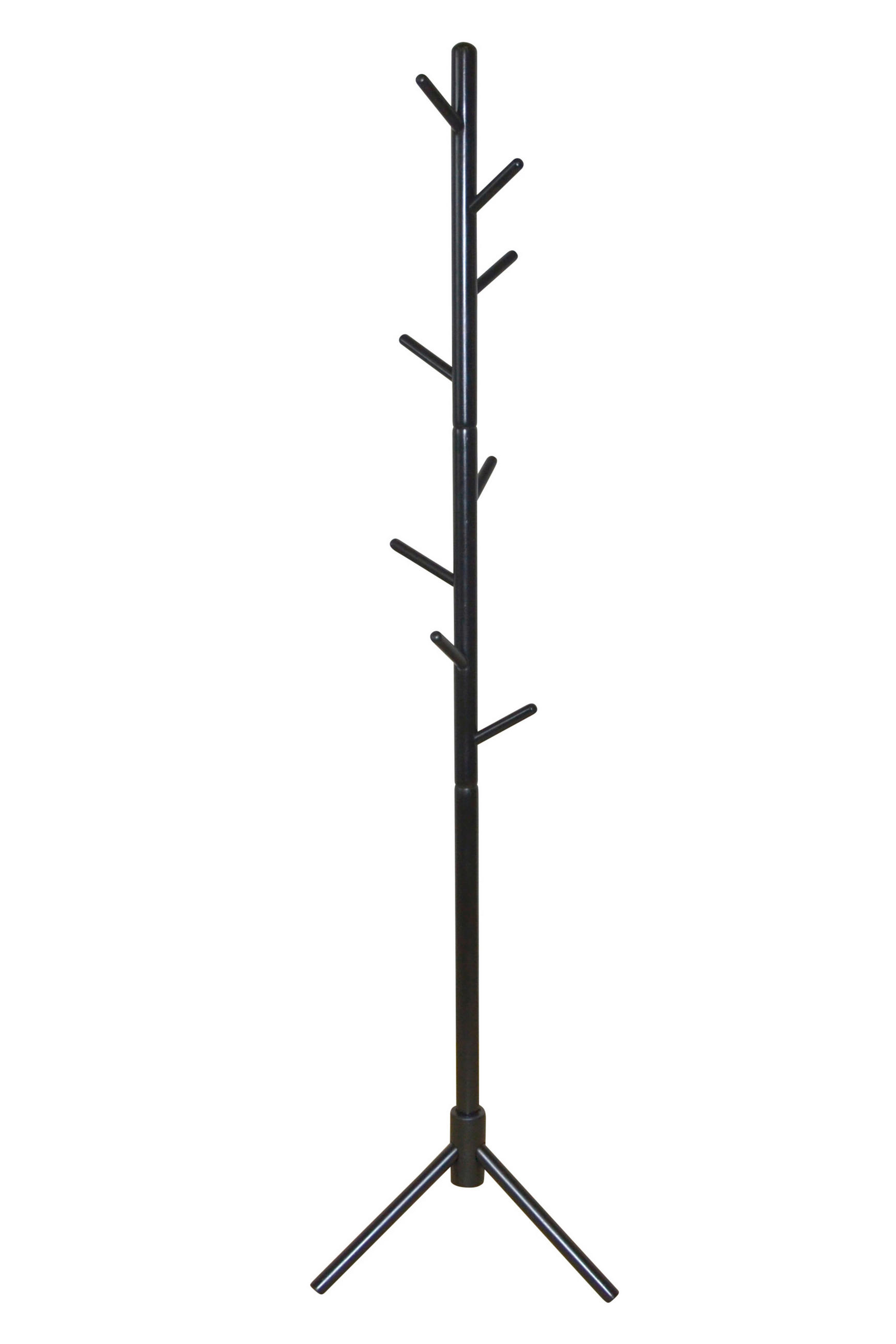 GARDEROBENSTÄNDER in Braun   - Braun, Design, Holz (45/45/174cm) - MID.YOU