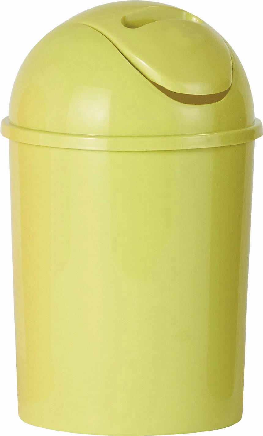 ODPADKOVÝ KOŠ  5 l - zelená, Basics, plast (19/31/19cm) - Sadena