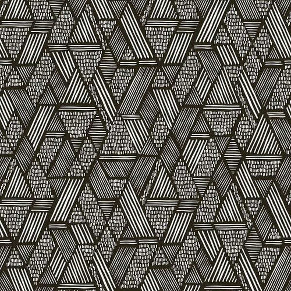 VLIESTAPETE  - Schwarz/Weiß, Basics, Papier/Kunststoff (52/1005cm) - Xora
