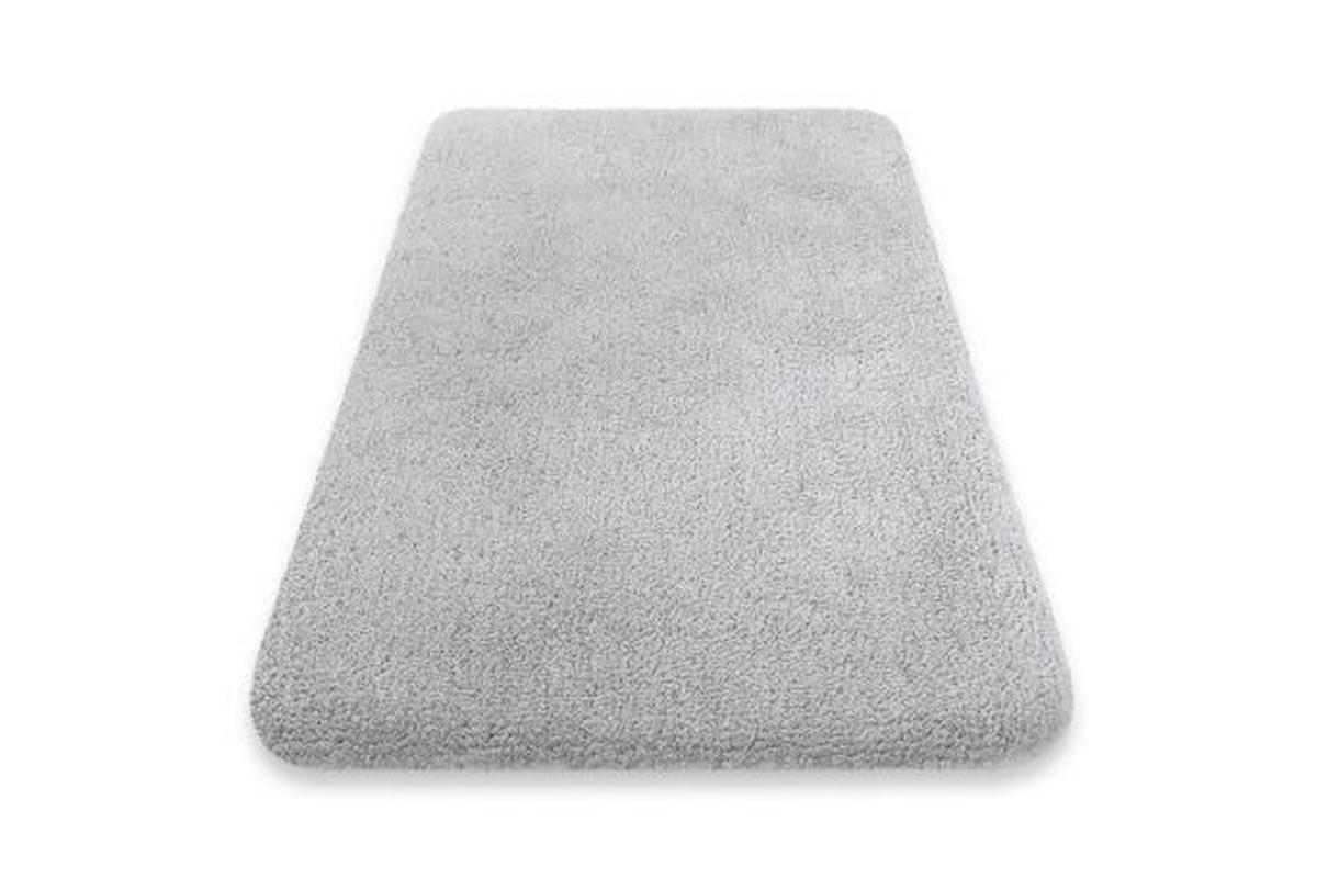 BADTEPPICH Grau 55/65 cm  - Grau, Basics, Kunststoff/Textil (55/65cm) - WECON HOME