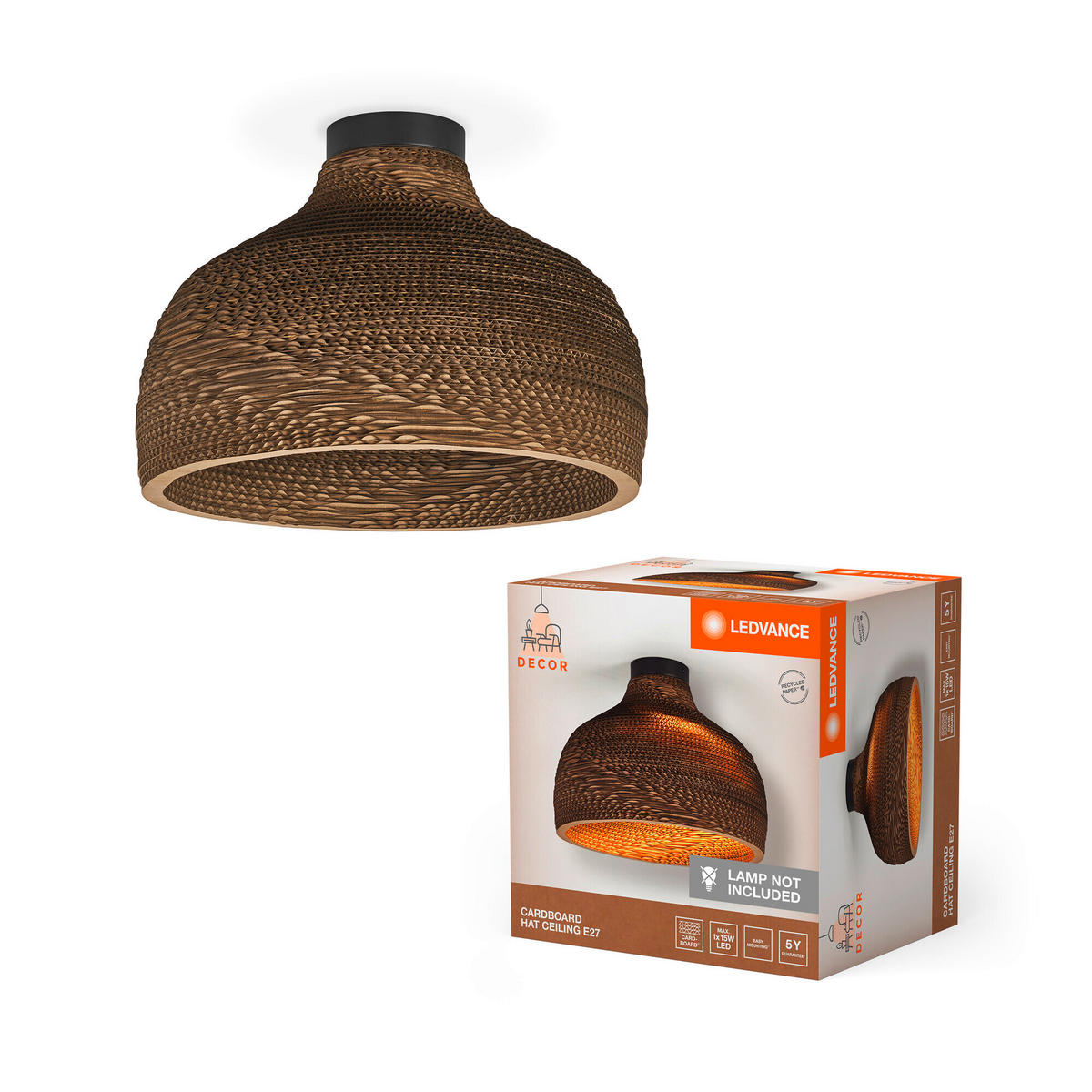 DECKENLEUCHTE 36/27,5 cm   - KONVENTIONELL (36/27,5cm) - Ledvance