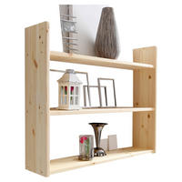 STENSKI REGAL 90/74/20 cm barve bora  - barve bora, Basics, les (90/74/20cm) - Livetastic