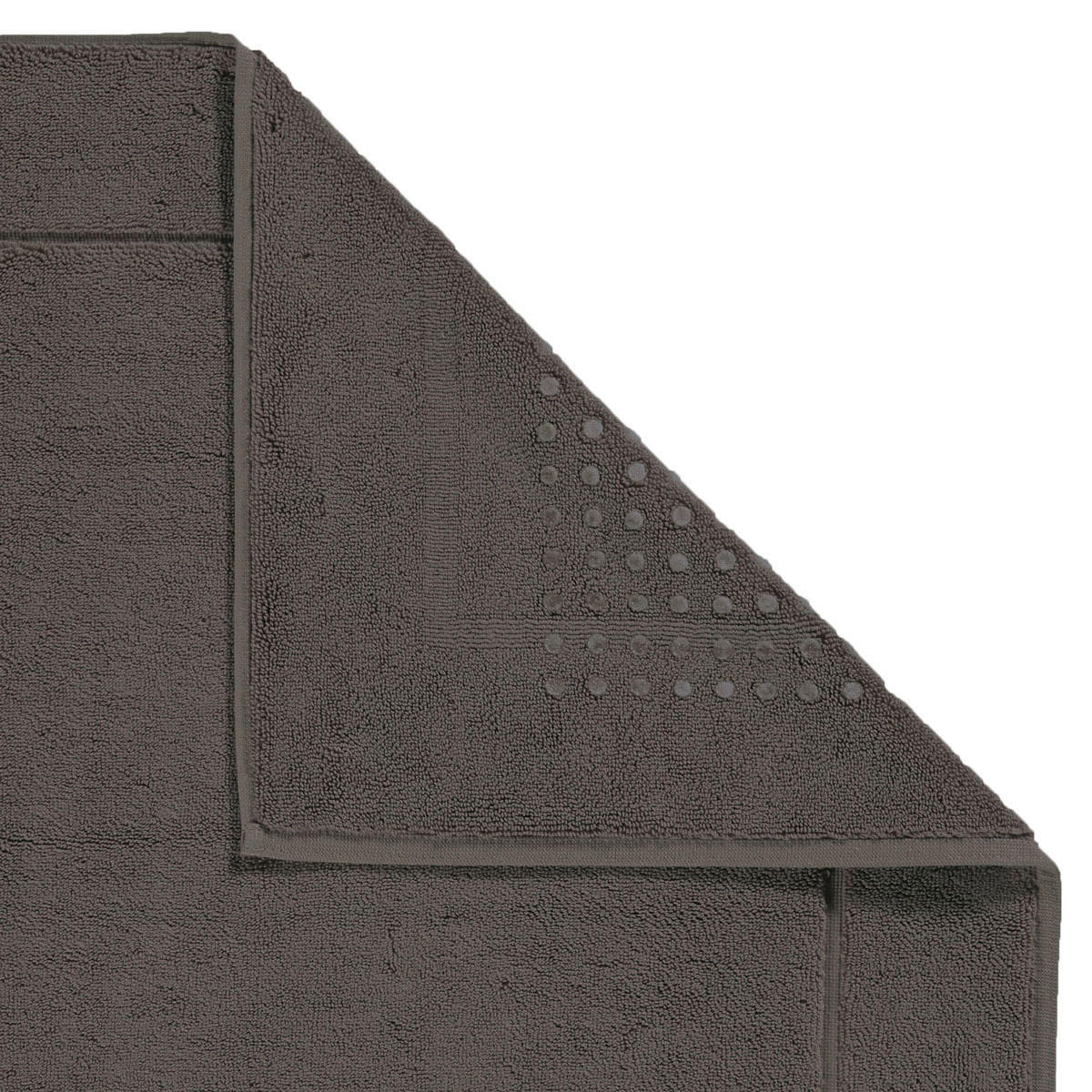 BADEMATTE London Dunkelgrau 70/120 cm  - Dunkelgrau, Basics, Kunststoff/Textil (70/120cm) - Aquanova