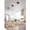 AUFBAULEUCHTE 12/12/7 cm   - Schwarz, Design, Metall (12/12/7cm) - Helestra