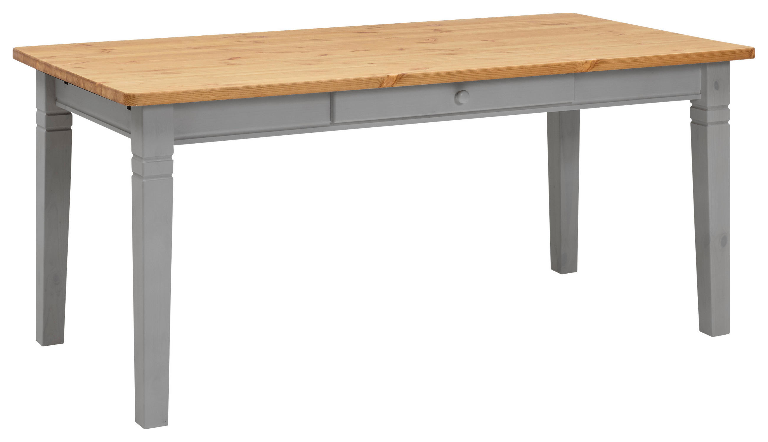 Boxxx Esstisch Grau, Laugenfarbig 90x78x180 cm