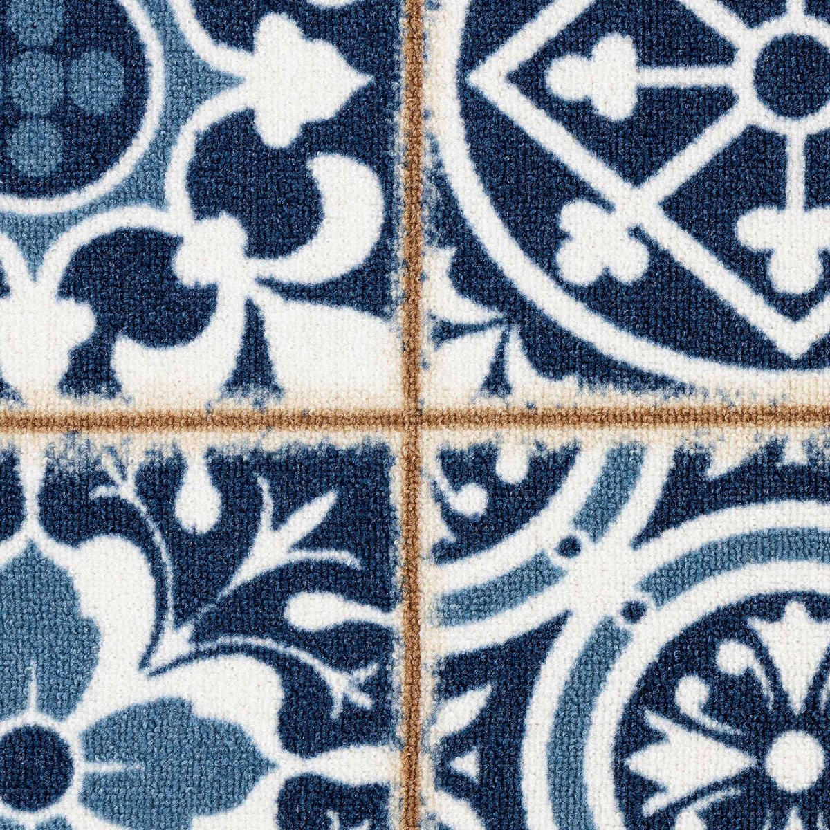 LÄUFER 80/600 cm Blau  - Blau, Design, Kunststoff/Textil (80/600cm) - Novel