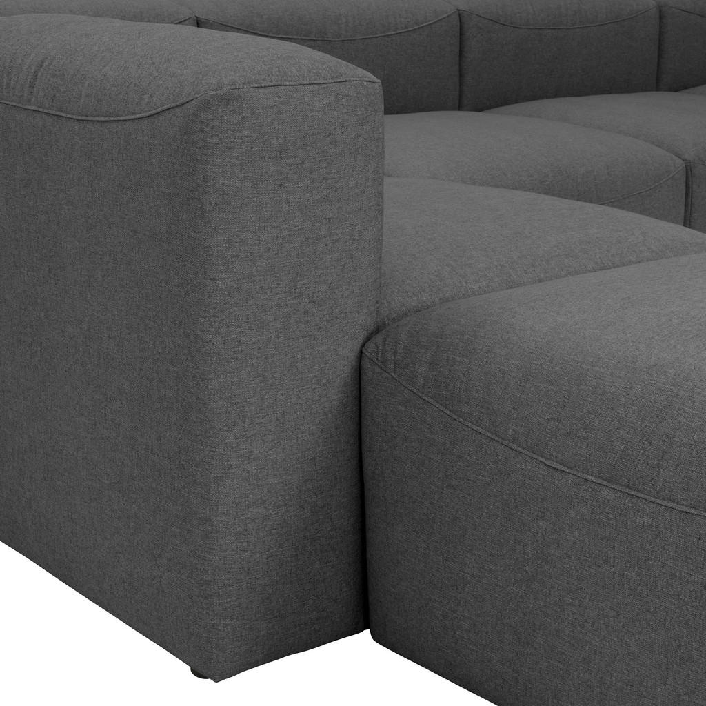 Thumbnail - Max Winzer Wohnlandschaft, Anthrazit, Textil, 8-Sitzer, U-Form, 350x250 cm, Goldenes M, Made in Germany, Typenauswahl, R...