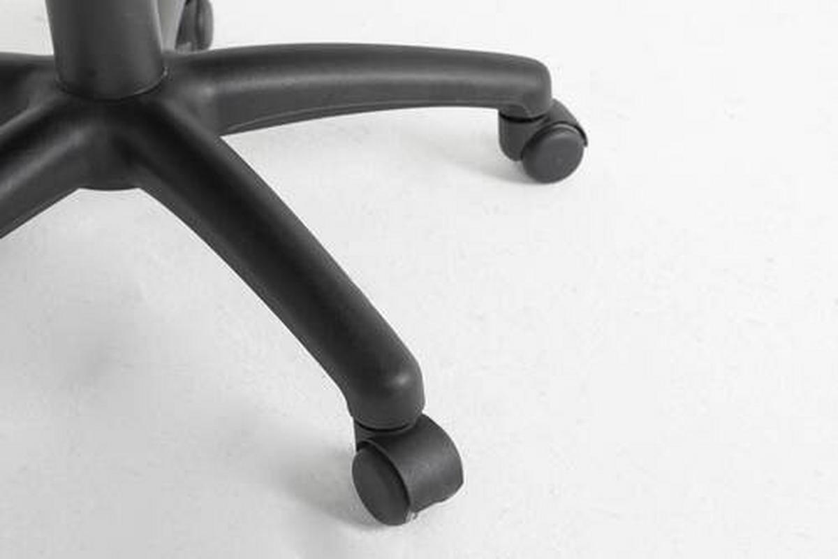 SCAUN DIRECTORIAL  in imitație piele negru  - negru, Design, plastic/metal (63,5/107,5-117/68cm) - Carryhome