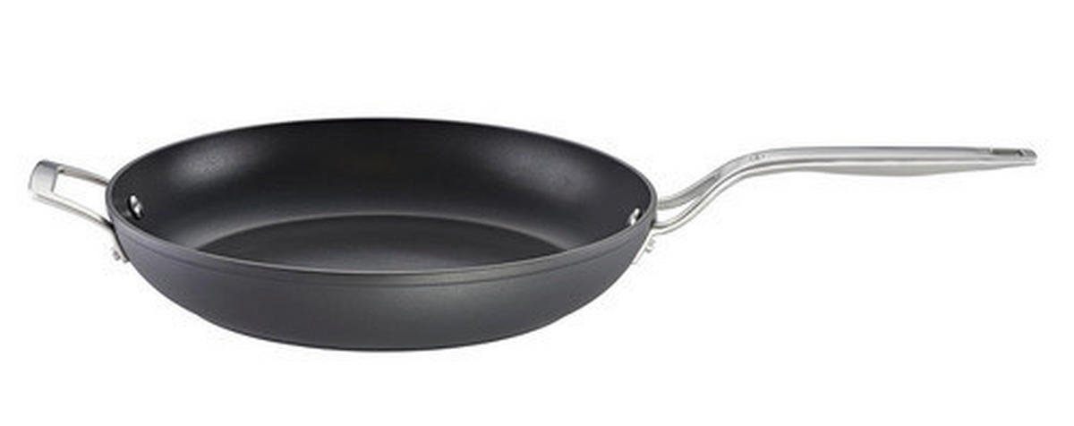 PÁNEV NA SMAŽENÍ  32 cm  - barvy hliníku, Basics, kov (32cm) - Rösle