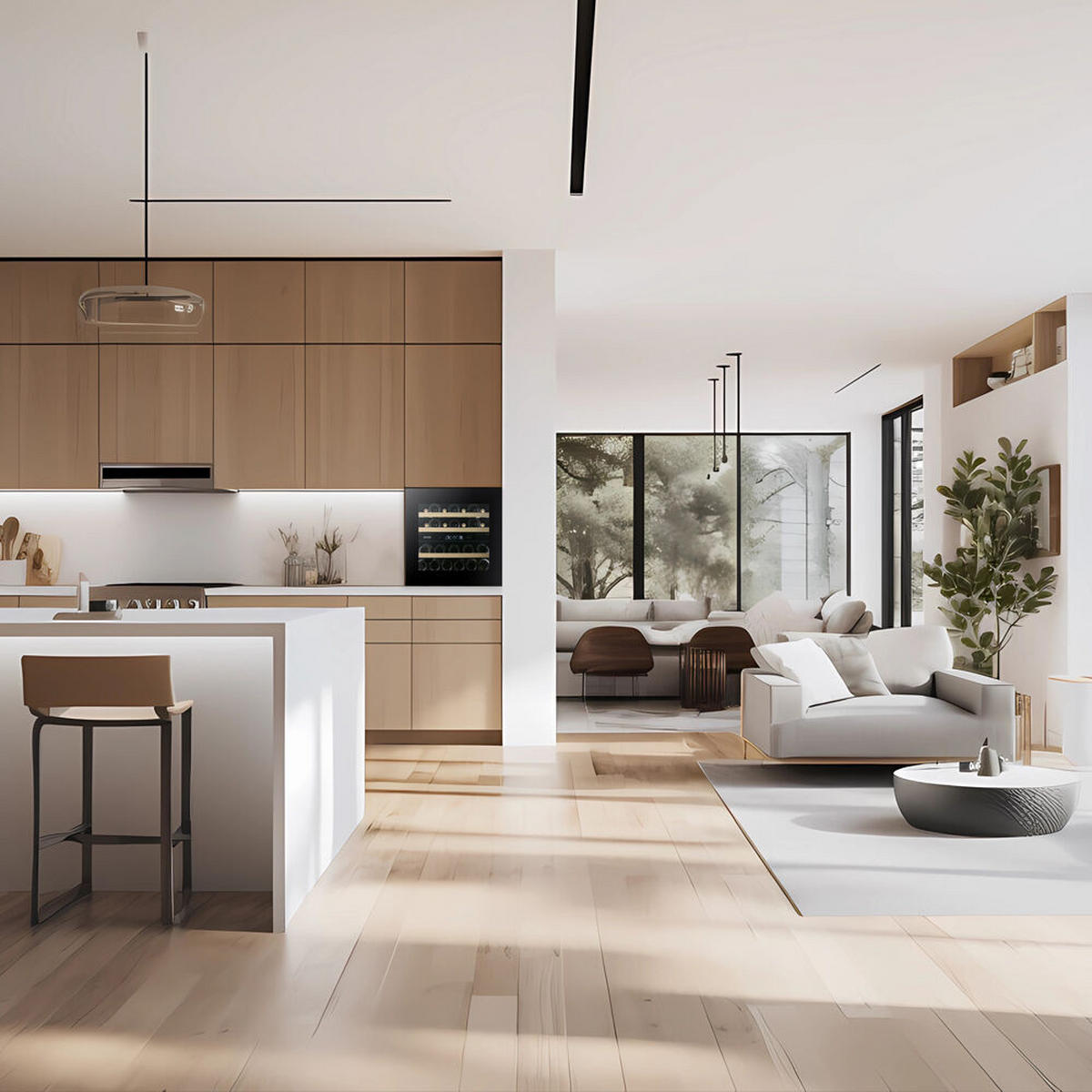 WEINKÜHLSCHRANK DVH-25.65DB.TO  - Schwarz, Basics, Glas/Holz (59/45,5/56,9cm)