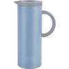 TERMOSKANNA   1 l  - ljusgrå/blå, Trend, metall/glas (1l) - Homeware Profession.