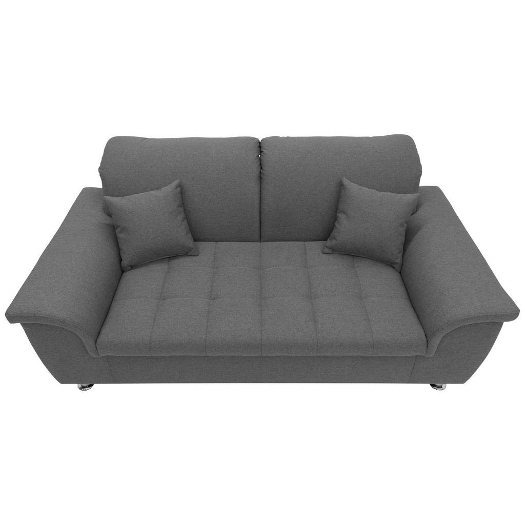 Thumbnail - Mid.you 2-Sitzer-Sofa, Grau, Textil, Uni, 190x81x97 cm, Made in EU, FSC Mix, Rücken echt, Wohnzimmer, Sofas & Couches, S...