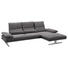 WOHNLANDSCHAFT in Textil Grau - Chromfarben/Grau, Design, Textil (291/164cm) - Chilliano WOHNLANDSCHAFT in Textil Grau - Chromfarben/Grau, Design, Textil (291/164cm) - Chilliano