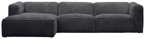 Freisteller von Stylife ECKSOFA FEBE Schwarz Cord.