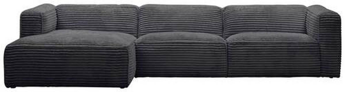 Freisteller von Stylife ECKSOFA FEBE Schwarz Cord.