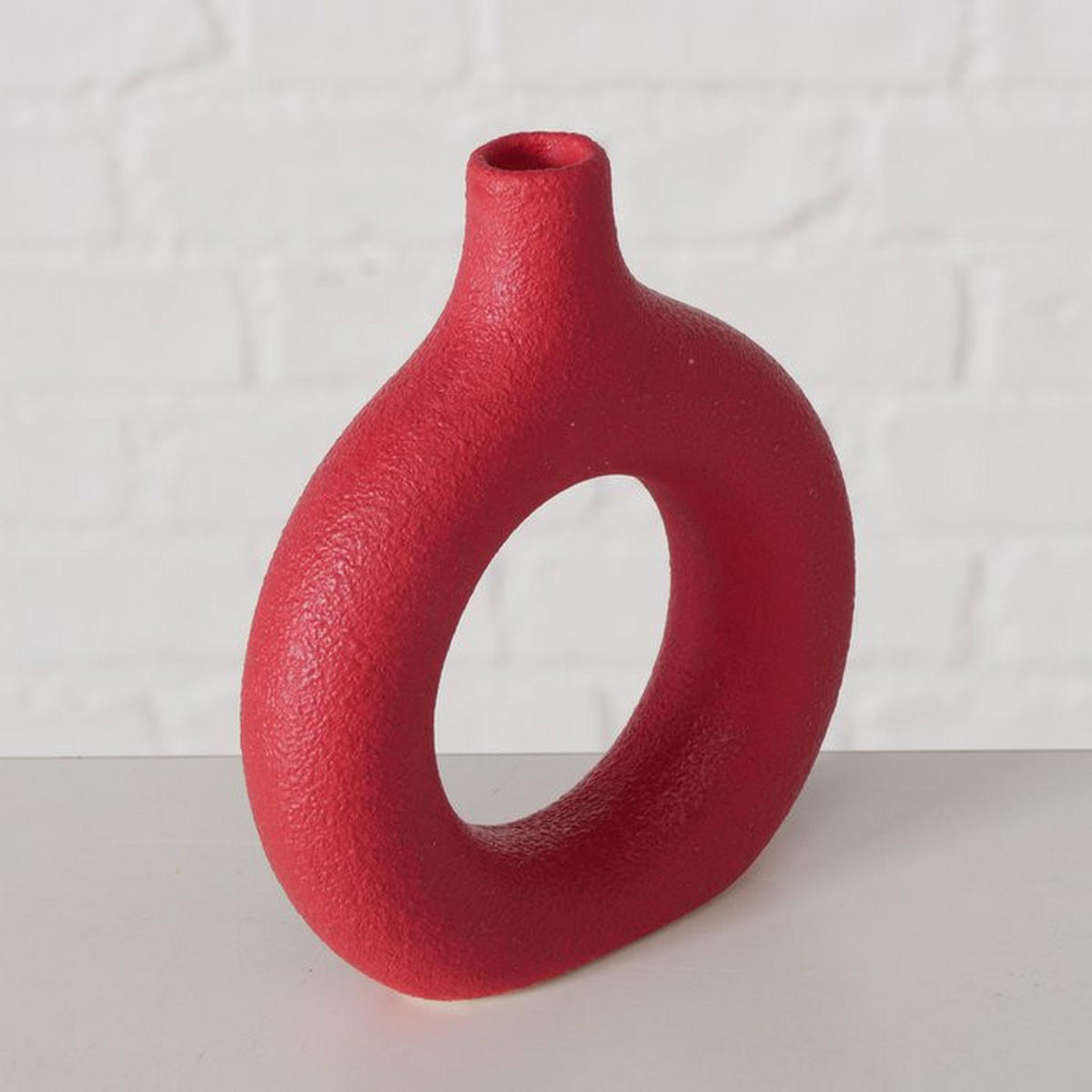 VAS 13 cm  - röd/rosa, Basics, keramik (13cm)