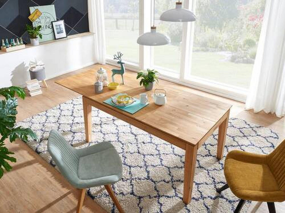 ESSTISCHHolz 160/90/75 cm  - Braun, Natur, Holz (160/90/75cm) - Livetastic