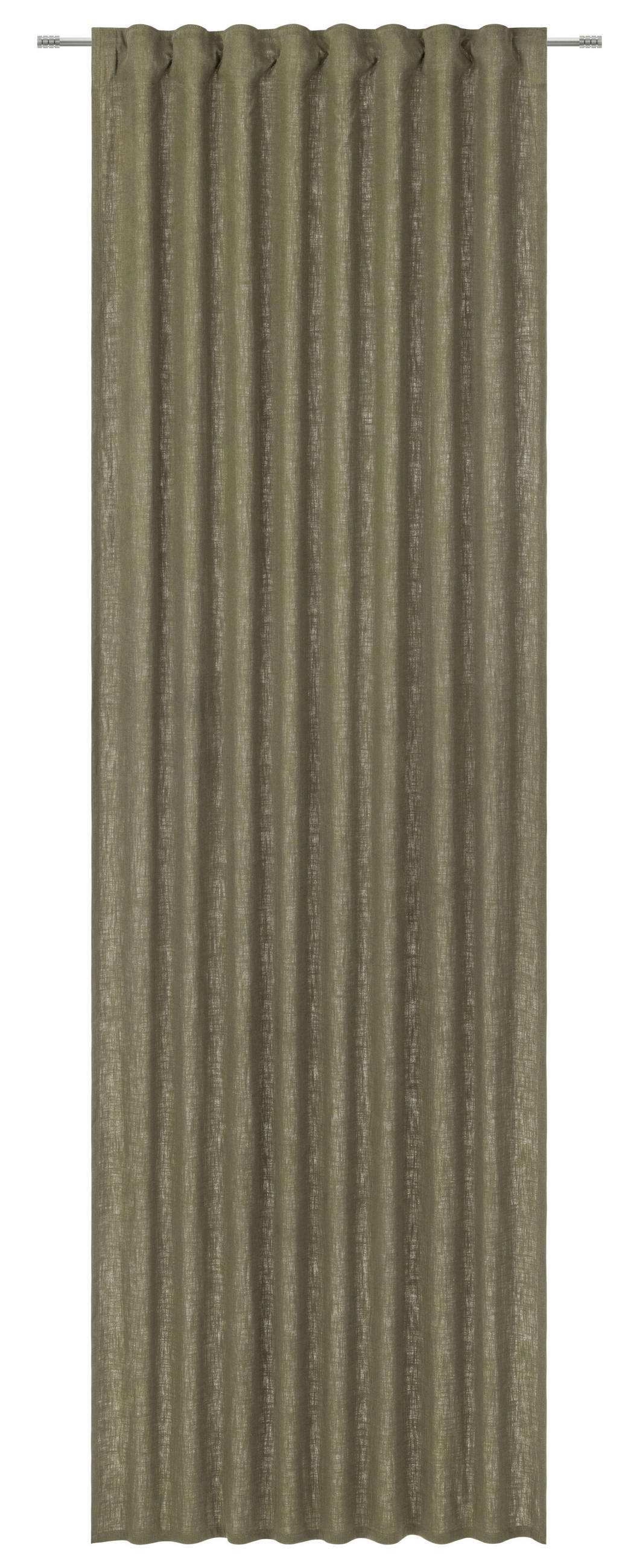 FERTIGVORHANG blickdicht  - Olivgrün, Basics, Textil (130/300cm) - Esposa