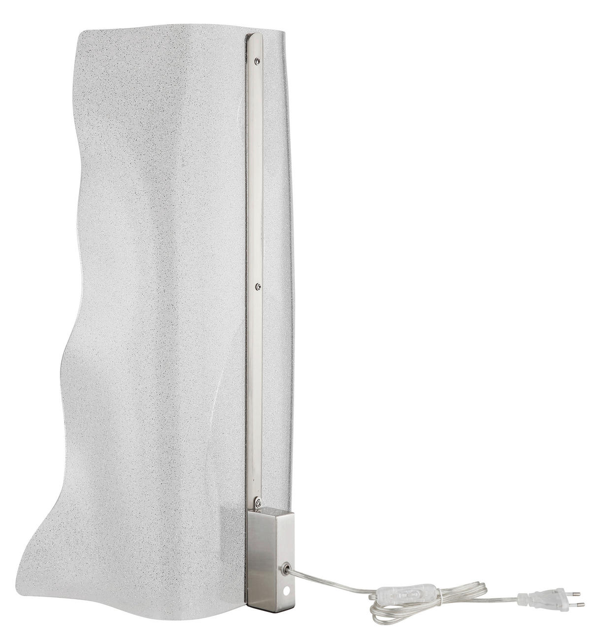 LED-TISCHLEUCHTE - Klar, Design, Kunststoff/Metall (25/33,5/60cm) - Globo