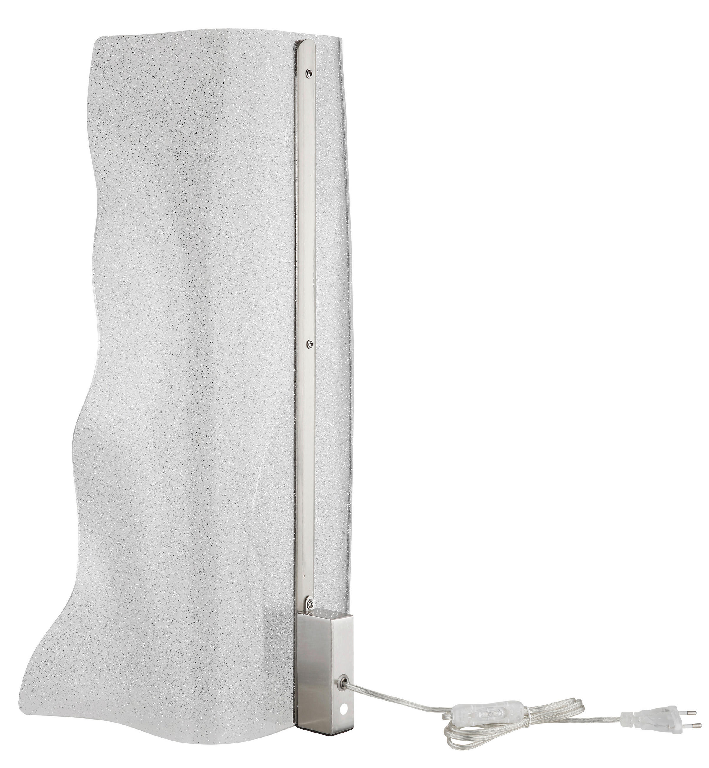 Thumbnail - Globo Led-Tischleuchte, Klar, Metall, Kunststoff, F, 33.5x60x25 cm, Wippschalter, Lampen & Leuchten, Innenbeleuchtung, T...