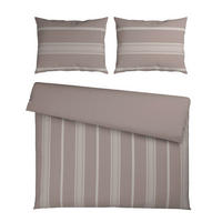 BETTWÄSCHE REMSA Flanell 200/200 cm  - Taupe, KONVENTIONELL, Textil (200/200cm) - Esposa