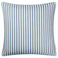 KISSENHÜLLE Little Stripes 45/45 cm  - Blau/Beige, Konventionell, Textil (45/45cm) - Tom Tailor