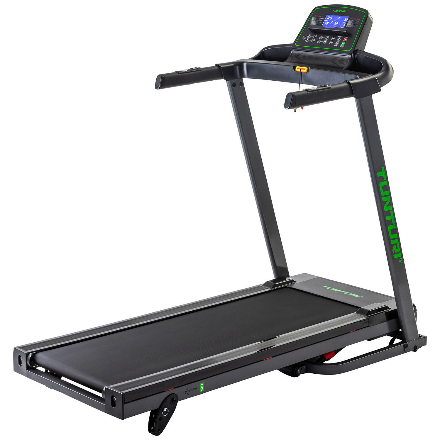 LAUFBAND - Schwarz/Grün, KONVENTIONELL, Kunststoff/Metall (152/70/135cm)