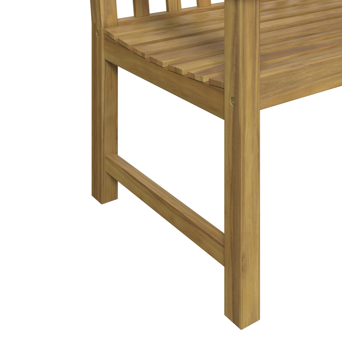 GARTENBANK 120/90/61 cm Akazie   - Akaziefarben, Natur, Holz (120/90/61cm) - Ambia Garden