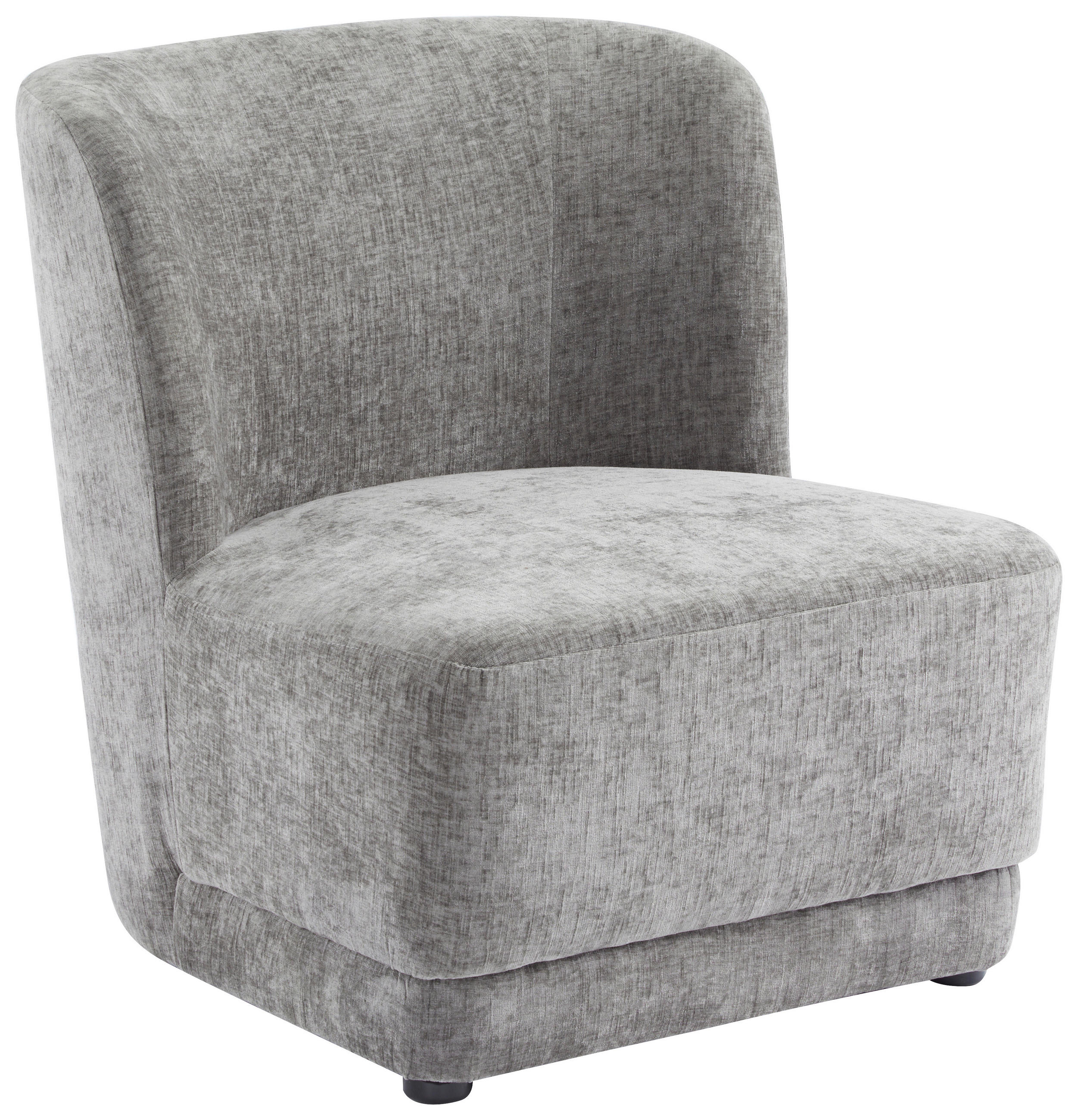 SESSEL Flachgewebe Grau    - Grau, Design, Holz/Textil (64/71/73cm) - MID.YOU