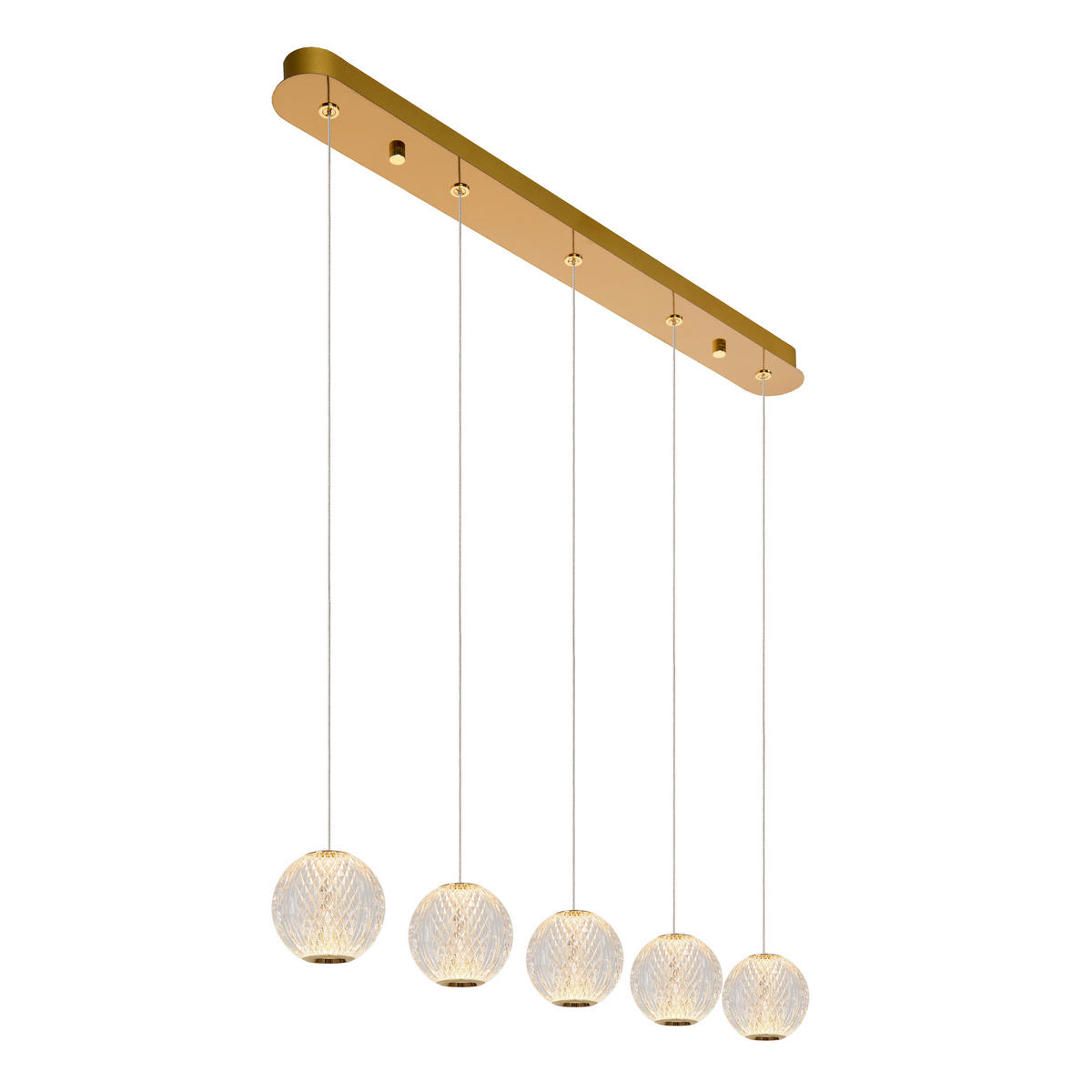 LED SVJETILJKA VISEĆA    84/11/150 cm    Cintra  - prozirno, Romantično / ladanjski, plastika (84/11/150cm)
