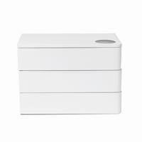SCHMUCKBOX - Weiß, Basics, Holzwerkstoff (12/13/19cm) - Umbra