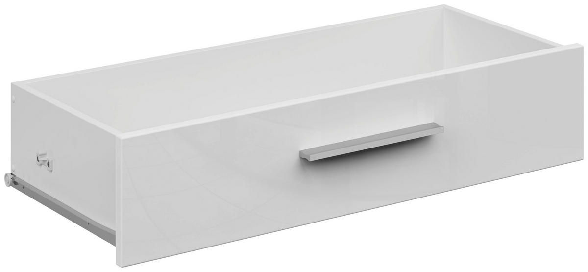 SCHUBKASTENEINSATZ 73,1/16,9/36,6 cm   - Weiss Hochglanz/Weiss, Konventionell, Holzwerkstoff (73,1/16,9/36,6cm) - Voleo