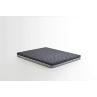 KOMFORTSCHAUMMATRATZE Optimum Support 180/200 cm Höhe ca. 16 cm  - Schwarz/Grau, Basics, Textil (180/200cm) - Yatas