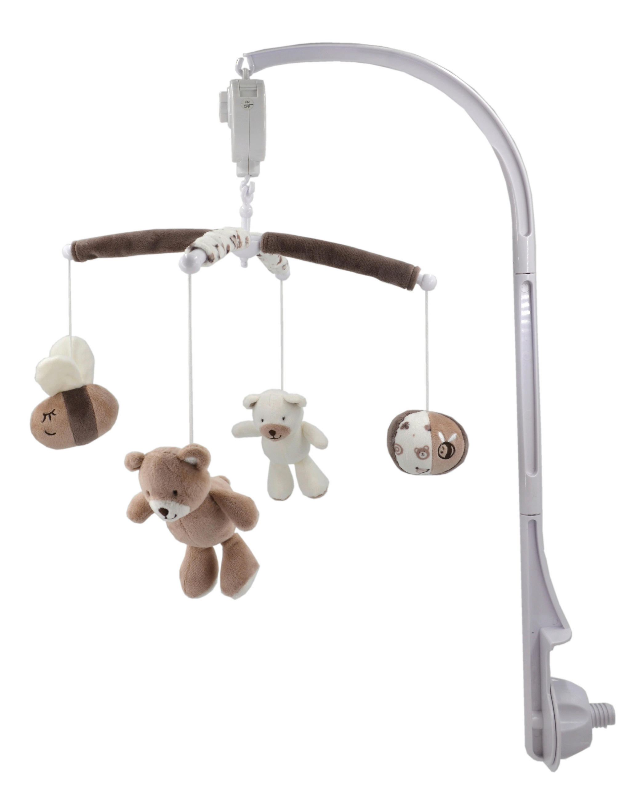 MOBIL HONEY  - beige/brun, Basics, textil/plast (34cm) - Patinio