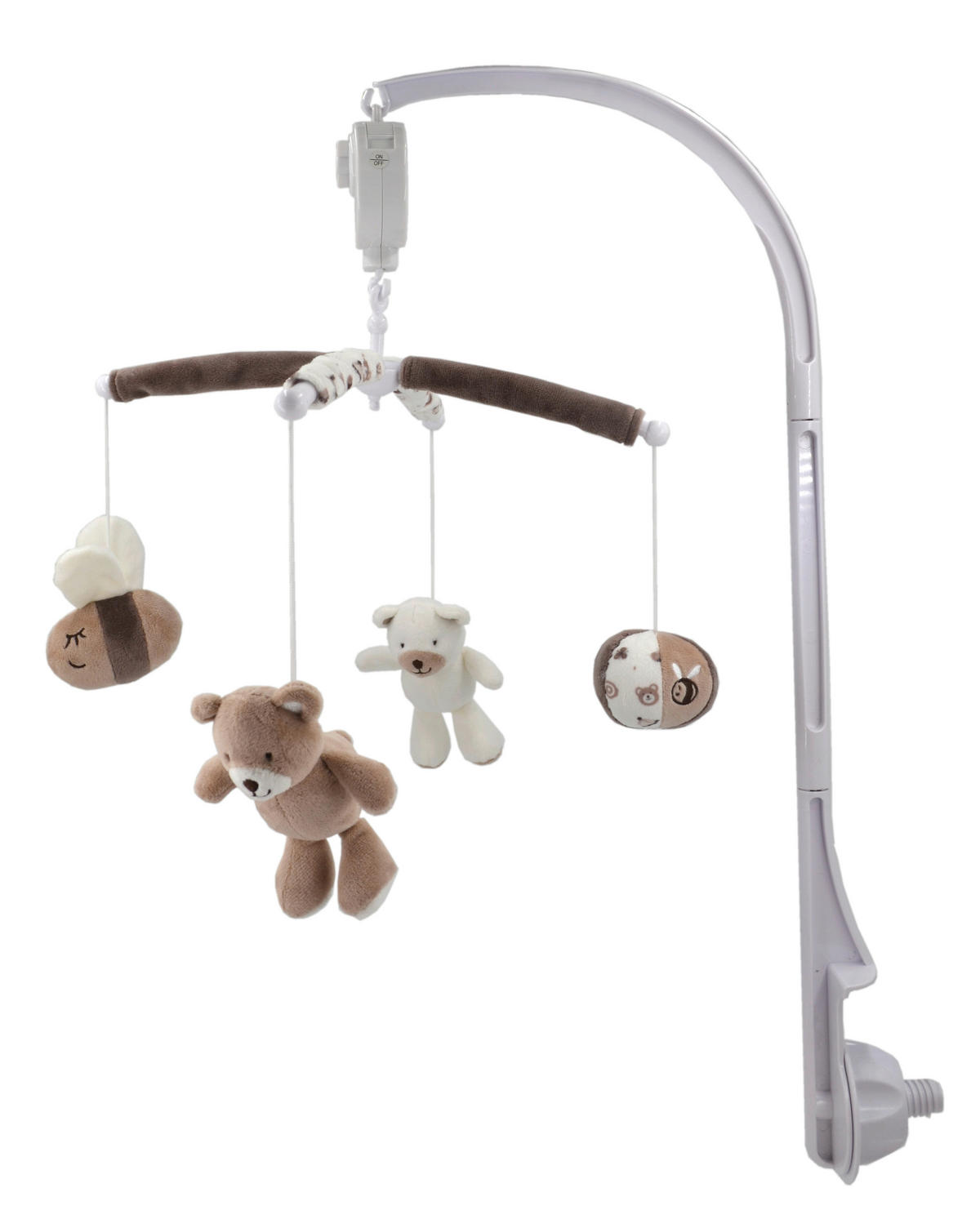 MOBILE HONEY  - Beige/Creme, Basics, Kunststoff/Textil (34cm) - Patinio