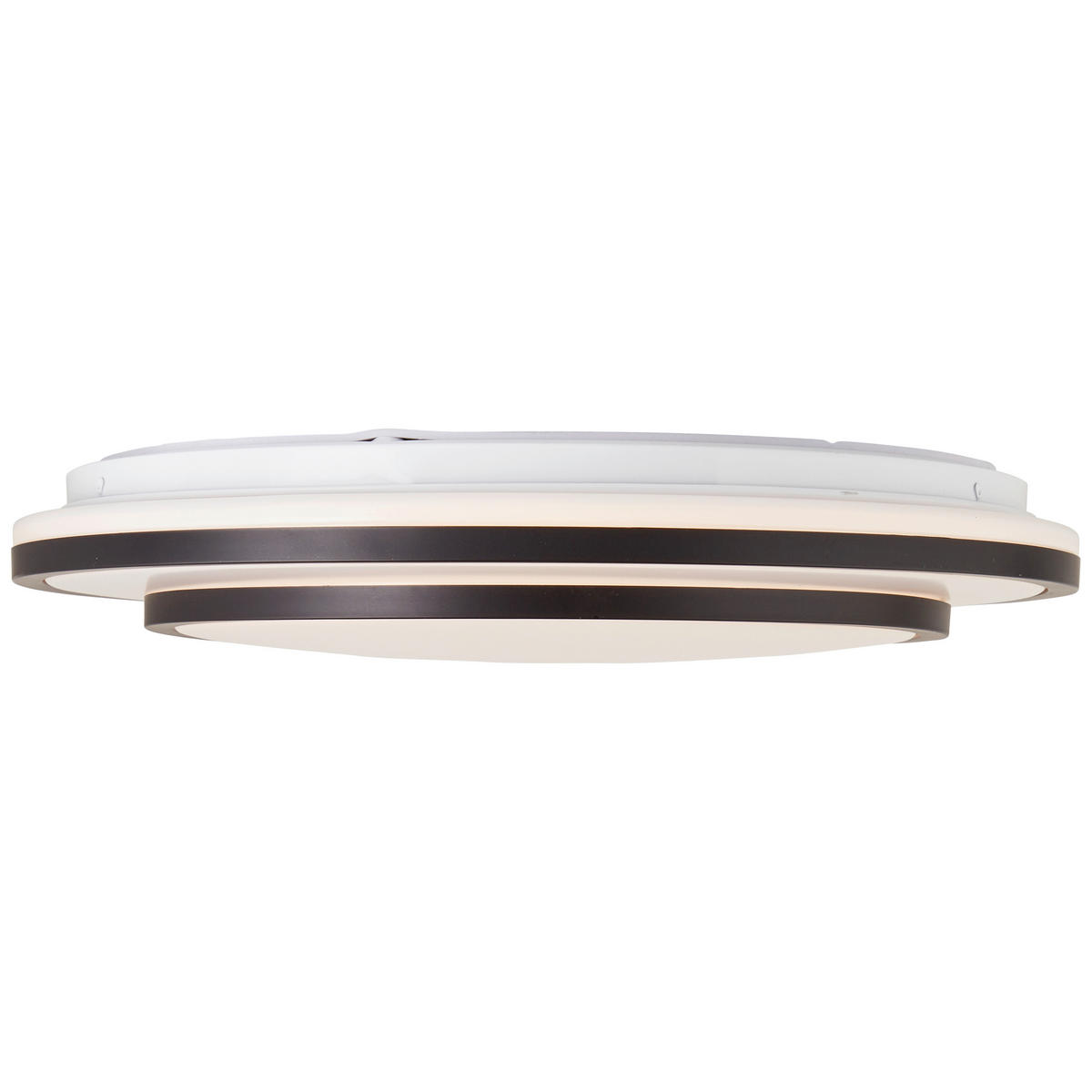 STROPNA LED-SVETILKA   24 W/2500 lm/3000-6500 K/230 V/ - črna/bela, Basics, kovina/umetna masa (38,5/8cm)