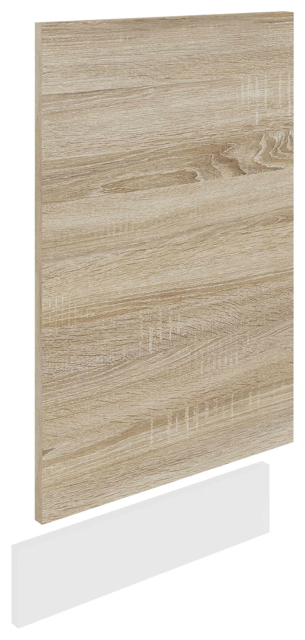 FRONT DISKMASKIN 45/67/2 cm  i vit, Sonoma ek  - vit/Sonoma ek, Klassisk, trämaterial (45/67/2cm) - MID.YOU
