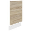 FRONT DISKMASKIN 45/67/2 cm  i vit, Sonoma ek  - vit/Sonoma ek, Klassisk, trämaterial (45/67/2cm) - MID.YOU