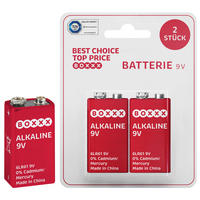 BATTERI - vit/röd, Basics (9/11,5/2cm) - Best Price