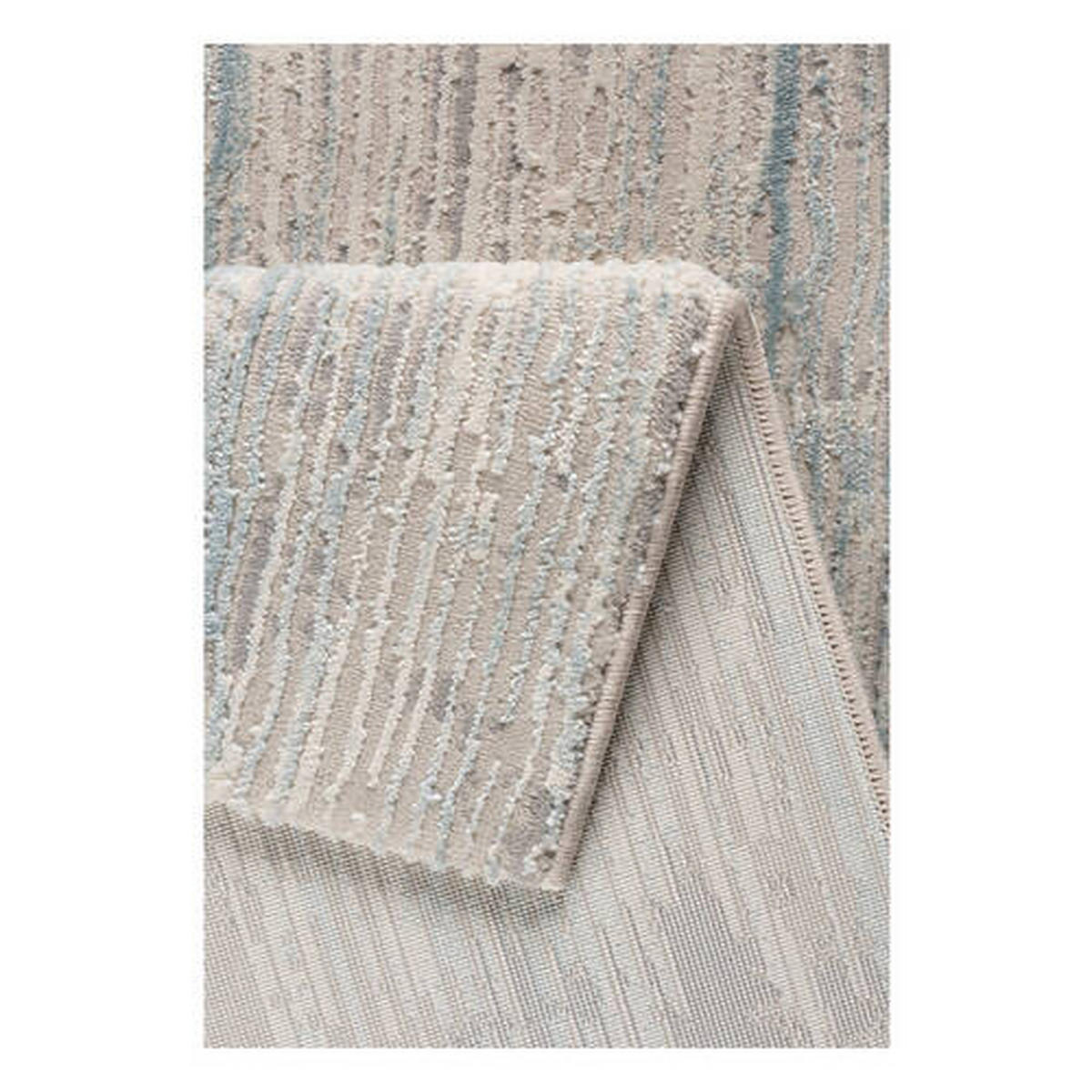 VÄVD MATTA 120/170 cm AMATIS  - blå, Basics, textil (120/170cm)