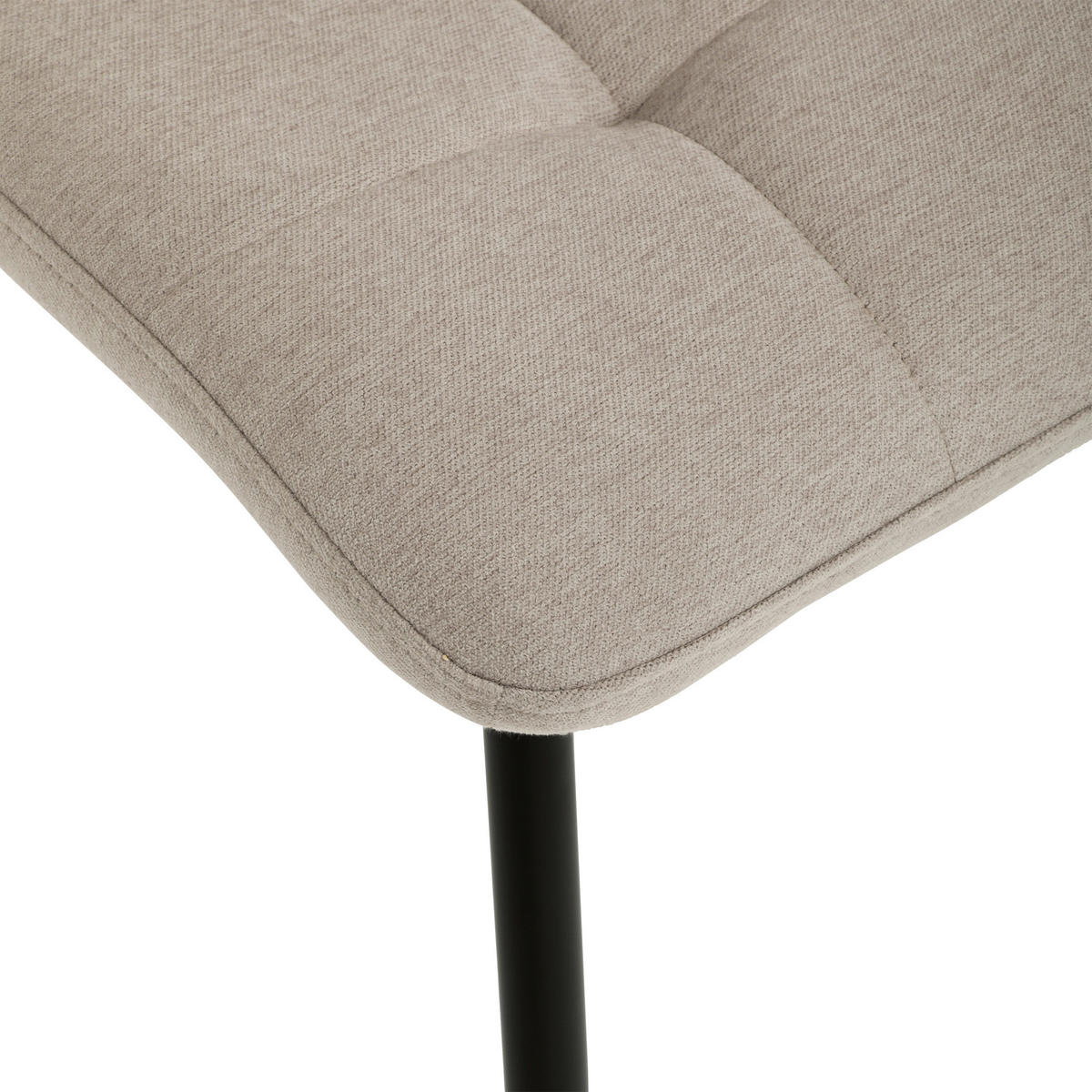 ŽIDLE, béžová - černá/béžová, Moderní, kov/textil (46/91/61cm) - Carryhome