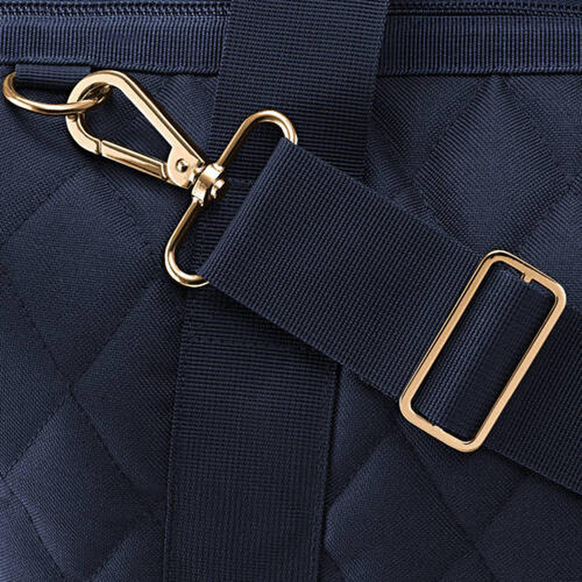 CESTOVNÁ TAŠKA 30 l - zlatá/tmavomodrá, Basics, textil (48/39,5/29cm) - Reisenthel