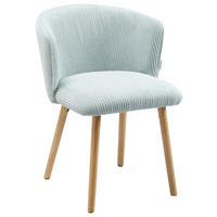 ŽIDLE, přírodní barvy, světle modrá - přírodní barvy/světle modrá, Lifestyle, dřevo/textil (61/79/61cm) - MID.YOU