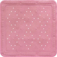 DUSCHEINLAGE Kunststoff  - Rosa, Basics, Kunststoff (55/55cm) - Grund
