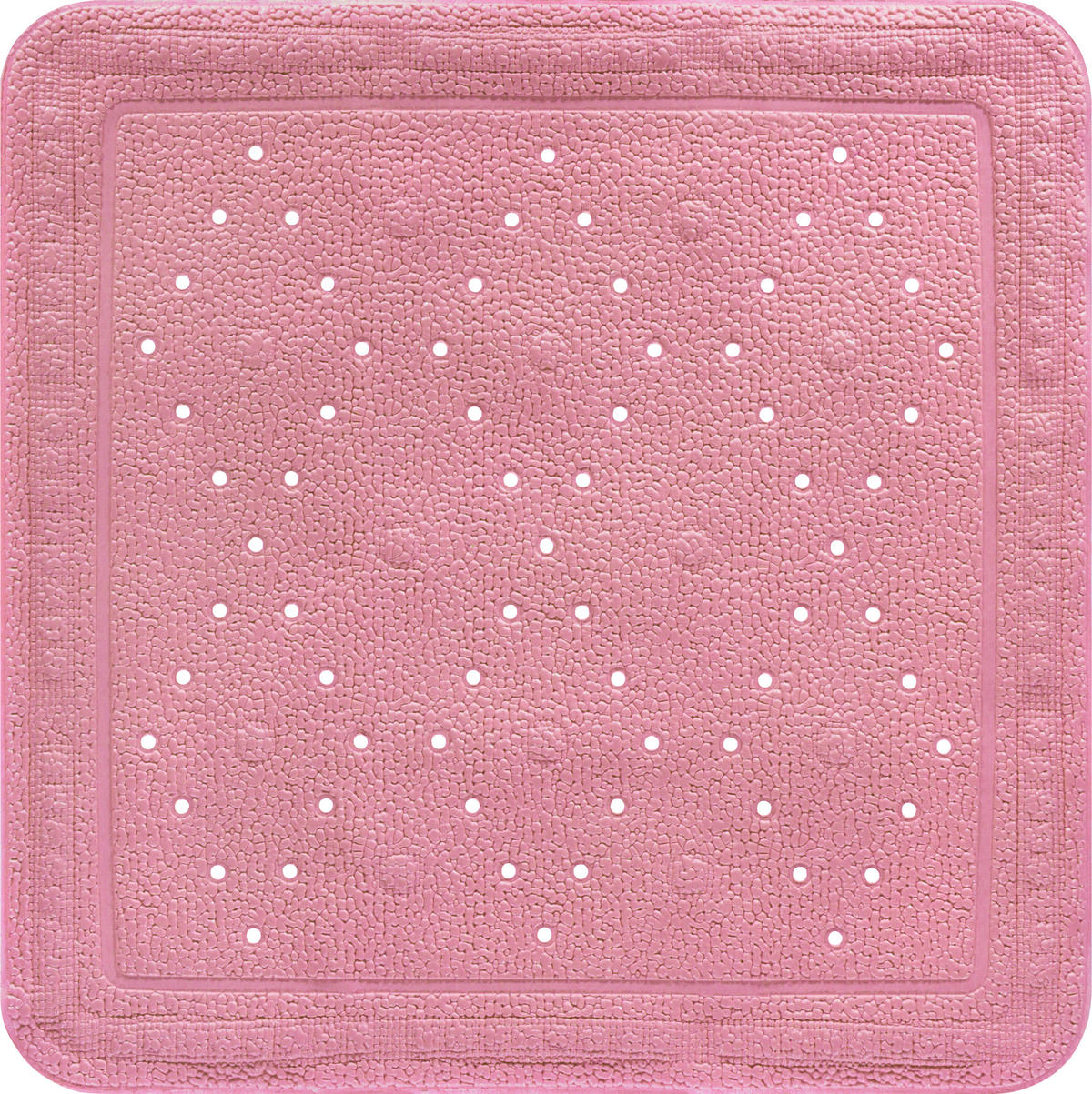 DUSCHEINLAGE Kunststoff  - Rosa, Basics, Kunststoff (55/55cm) - Grund